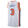 Camiseta Hombre NBA New York Knicks Josh Hart 2024-25 Nike City Edition Blanco Swingman